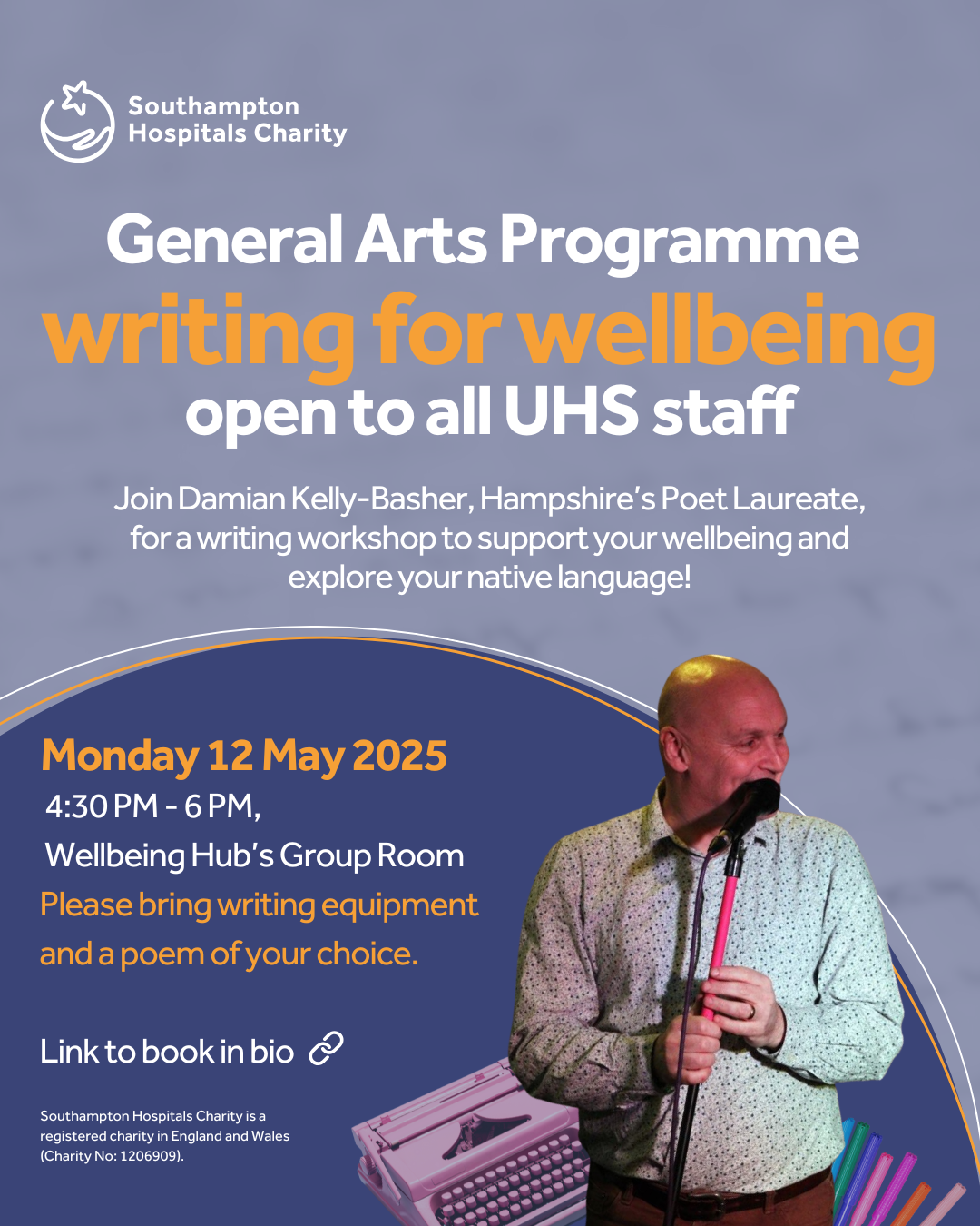 Running the ‘Writing for Wellbeing’ Workshop