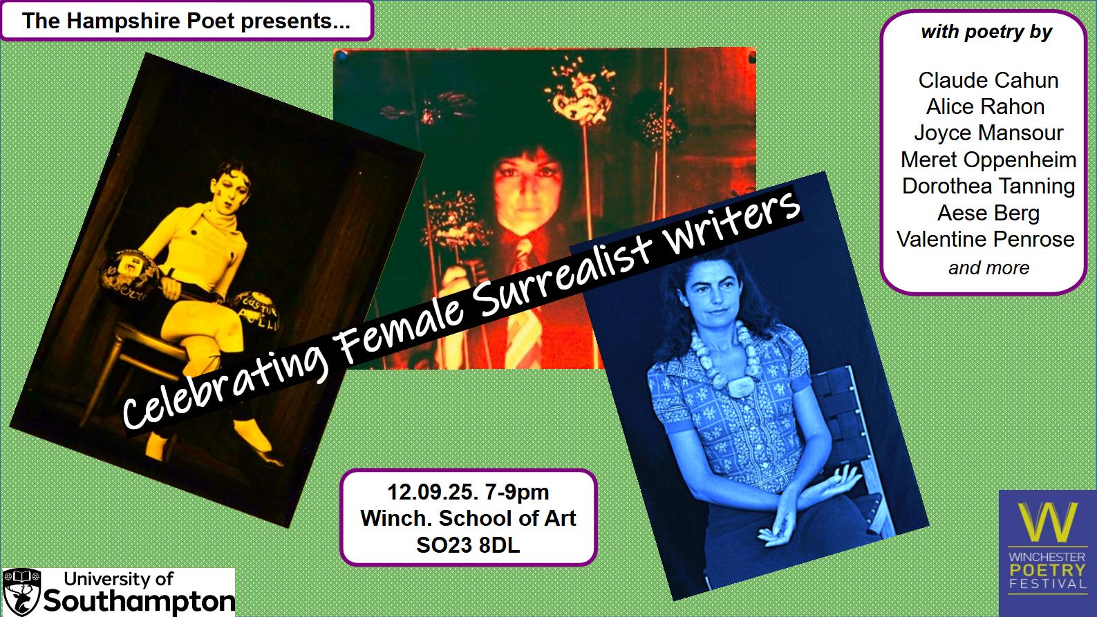 Hosting the Women’s Surrealist Poetry Night