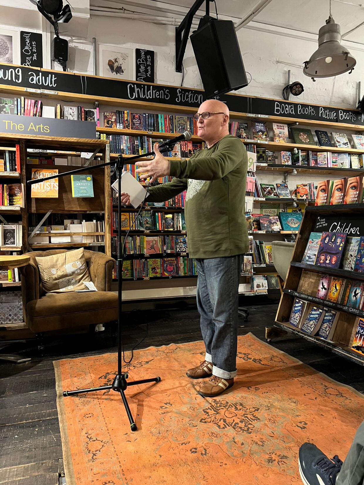 Gig at Goldfinch Books